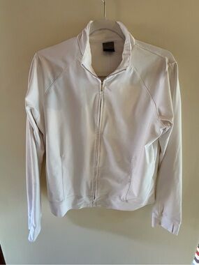 White Women’s Nike Dri-Fit Jacket